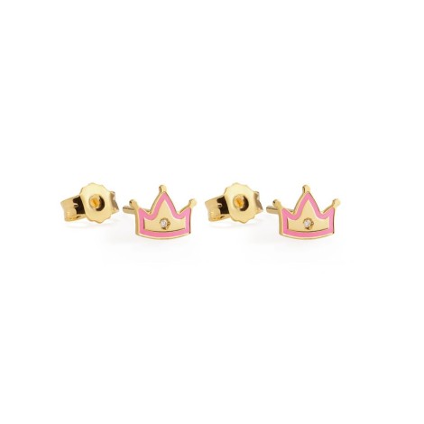 Orecchini Le Bebè Lucciole Oro Giallo 9kt Coroncina