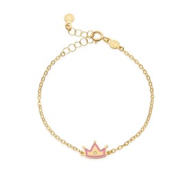Bracciale Le Bebè Lucciole Oro Giallo 9kt Coroncina