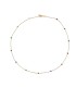 Collana Oro Giallo 18kt Zirconi Colorati