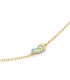 Bracciale Le Bebè Lucciole Oro Giallo 9kt Piedino Azzurro