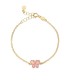 Bracciale Le Bebè Lucciole Oro Giallo 9kt Farfallina e Diamante