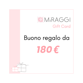 Buono Regalo Miraggi 180 Euro