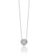 Collana Cuore Miluna Oro Bianco 18kt e Diamanti CLD4234
