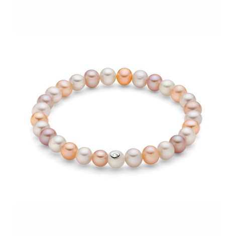 Bracciale Miluna Argento Filo Di Perle PBR2970