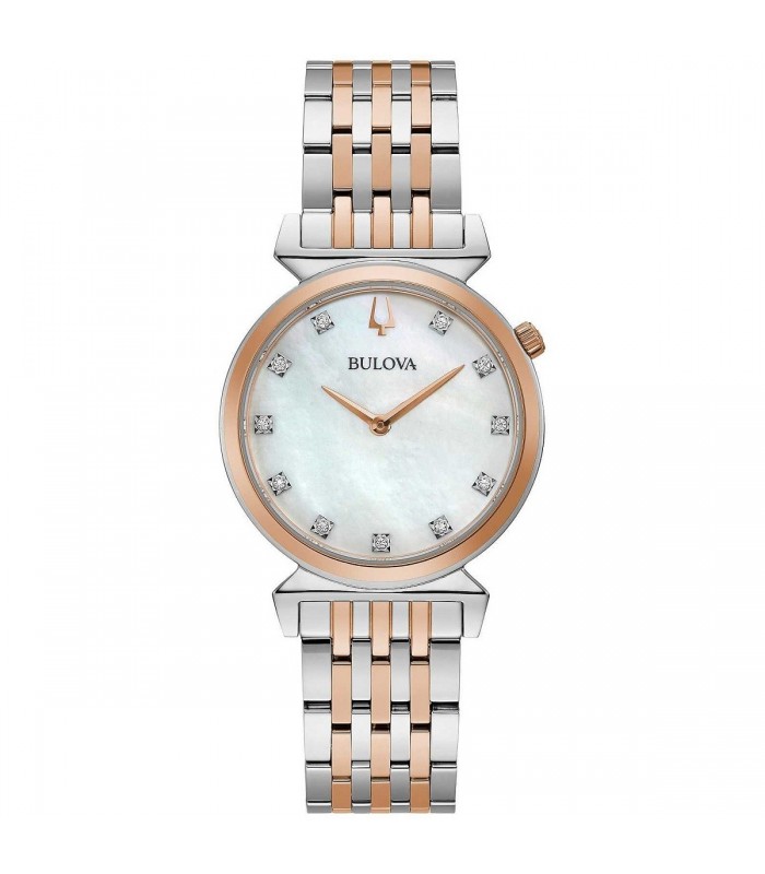 Orologio Donna Bulova Regatta Classic Oro Rosa 98P192 Orologio Donna Bulova Regatta Classic Oro Rosa 98P192