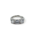 Anello Trilogy Argento Zirconi