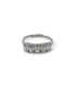 Anello Cinque Pietre Argento Zirconi