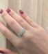 Anello Cinque Pietre Argento Zirconi