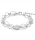 Bracciale Miluna Argento Lavorato e Perle PBR3345B
