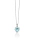Collana Miluna Acquamarina e Diamanti CLD4728