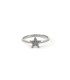 Anello Stella Oro Bianco 9kt e Zirconi