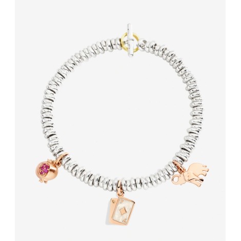 Ciondolo Dodo Elefante Oro Rosa 9kt