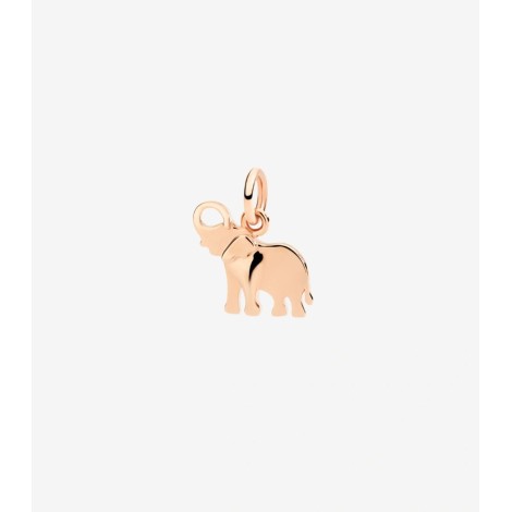 Ciondolo Dodo Elefante Oro Rosa 9kt