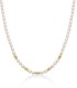 Collana Miluna Argento Dorato Filo di Perle PCL6648G