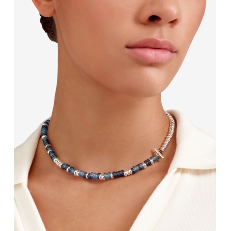 Bracciale Dodo Rondelle Argento e Plastica Riciclata