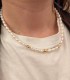Collana Miluna Argento Dorato Filo di Perle PCL6653G