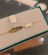 Bracciale Le Bebé Toys Targhetta Fiori Oro giallo PMG143