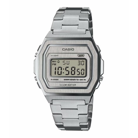 Casio Digital Iconic Silver A1000DN-7ER