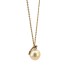 Collana Oro Giallo 9kt Diamante e Perla