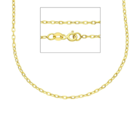 Collana Oro Giallo 9kt Maglia Forzatina