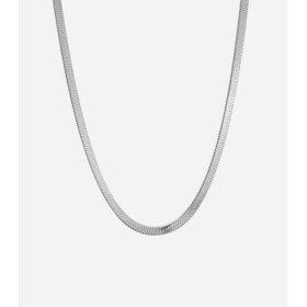 Collana Catena Piatta Argento