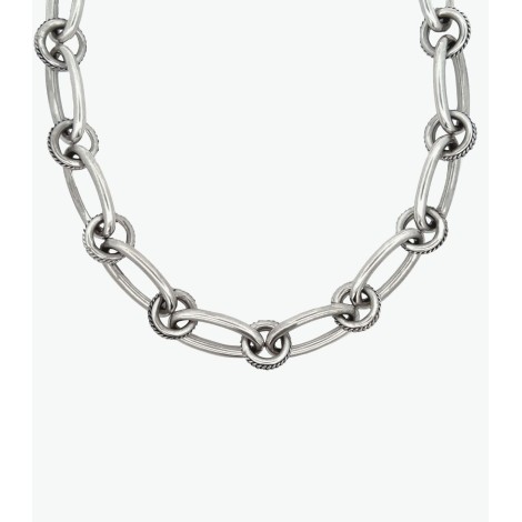 Collana Pianegonda Argento Ovali e Tondi