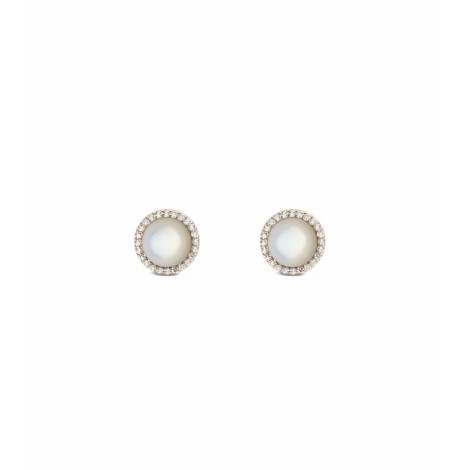 Orecchini Daniel Wellington Audrey Earrings Mother of Pearl Gold