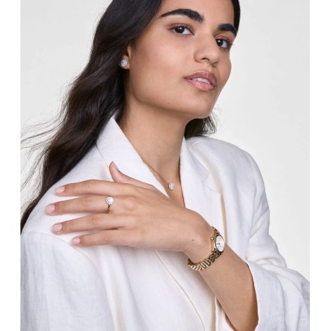 Orecchini Daniel Wellington Audrey Earrings Mother of Pearl Gold