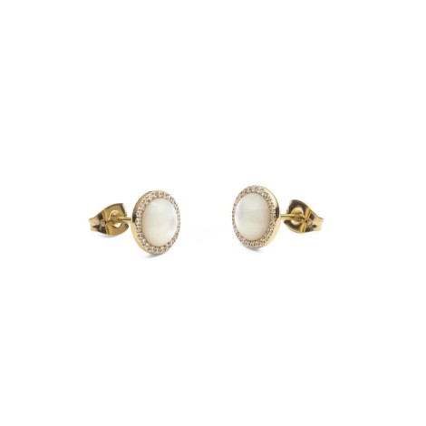 Orecchini Daniel Wellington Audrey Earrings Mother of Pearl Gold