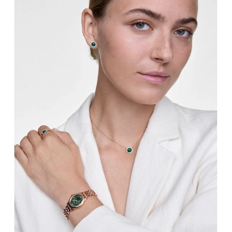 Orecchini Daniel Wellington Audrey Earrings Malachite Gold