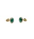 Orecchini Daniel Wellington Audrey Earrings Malachite Gold
