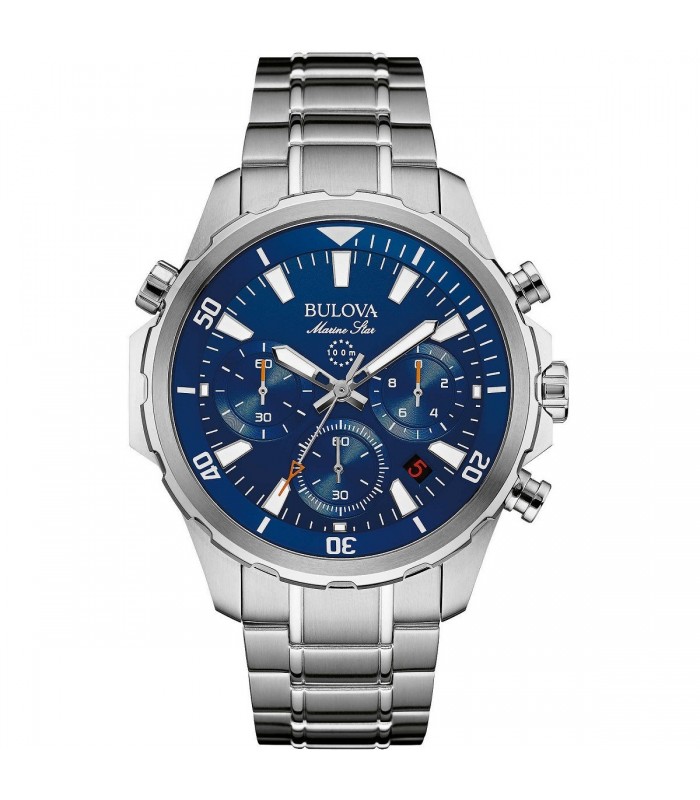 Orologio Cronografo Uomo Bulova Marine Star 96B256 Orologio Cronografo Uomo Bulova Marine Star 96B256