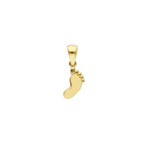 Ciondolo Piedino Oro Giallo 18kt