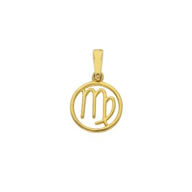 Ciondolo Segno Zodiacale Vergine Oro Giallo 18kt