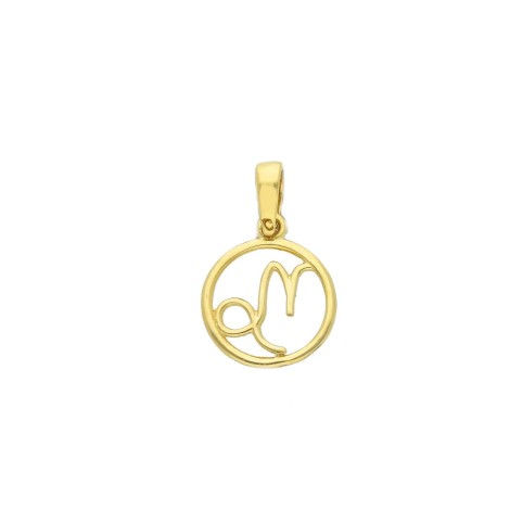 Ciondolo Segno Zodiacale Capricorno Oro Giallo 18kt