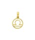 Ciondolo Segno Zodiacale Bilancia Oro Giallo 18kt