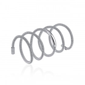 Bracciale Donna Breil New Snake Steel TJ2837