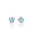 Orecchini Miluna Oro Bianco 9kt Topazio e Diamanti ERD2828X