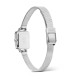Orologio Daniel Wellington Quadro Mini Reflection Silver DW00100800