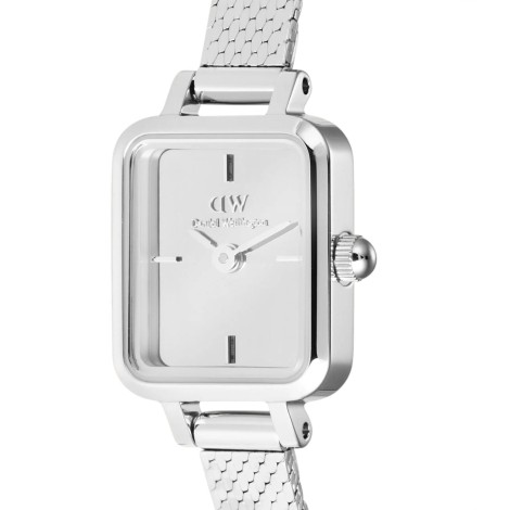 Orologio Daniel Wellington Quadro Mini Reflection Silver DW00100800