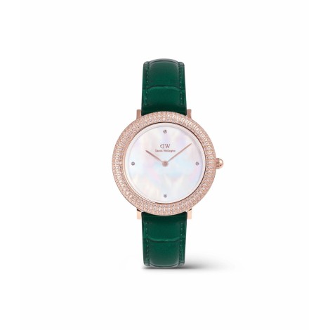 Orologio Daniel Wellington Crystalline Bezel Green Croc DW00100826