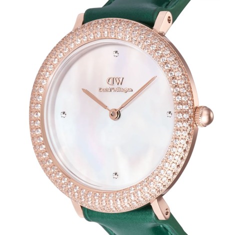 Orologio Daniel Wellington Crystalline Bezel Green Croc DW00100826