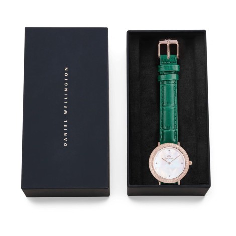 Orologio Daniel Wellington Crystalline Bezel Green Croc DW00100826