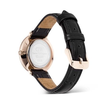 Orologio Daniel Wellington Crystalline Bezel Black Croc DW00100827