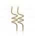 Orecchini Donna Breil New Snake Gold TJ2724