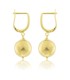 Orecchini Pendenti Sfera Oro Giallo 9kt
