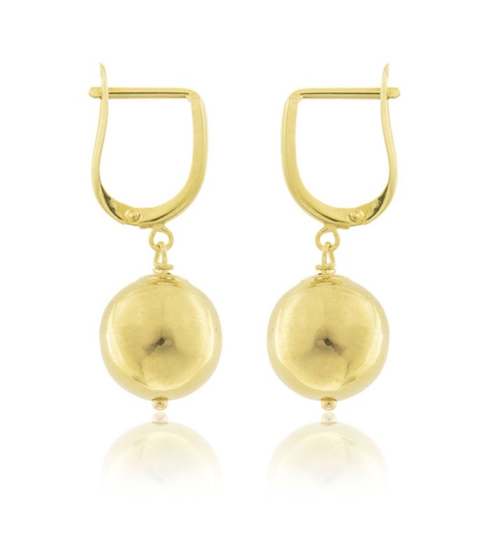 Orecchini Pendenti Rotondi Millefiori In Vetro Di Murano Autentico, Colore Oro, Diametro 16mm, Fatti A Mano A Venezia Con Certificato, In Confezione Velluto - 2