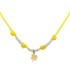Collana Dodo Quadrifoglio Oro Giallo 18kt Rondelle