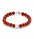 Bracciale Donna Miluna Corallo Perla Diametro 8,5-9 mm PBR1799V