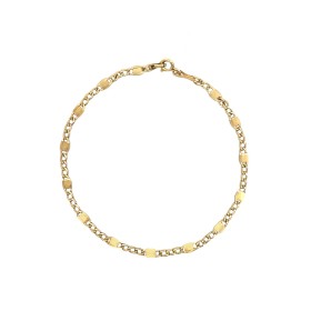 Bracciale Catena Traversino Oro Giallo 18kt